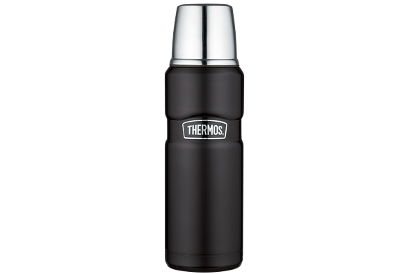 Thermos Kaffeebecher 470ml inox/schwarz